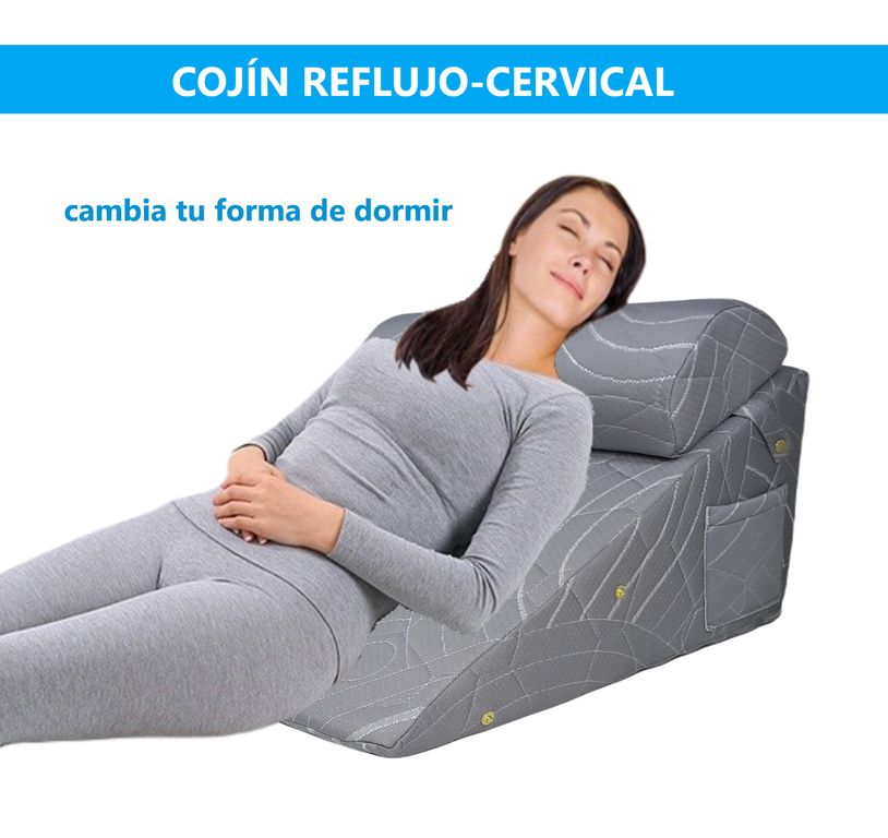 COJÍN ANTIREFLUJO + CERVICAL PREMIUM