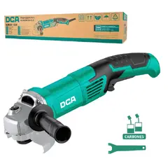 DCA - Amoladora Esmeril 5″ DCA 1020W D22MM 11800MIN GATILLO ASM08-125H