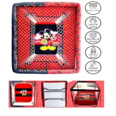 GENERICO - Corral para Bebes Acolchado DREAM NEW Rojo