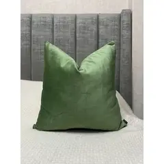 GENERICO - Funda De Cojin Montreal Verde Oliva 45 x 45 cm