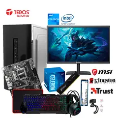 MSI - CPU Intel Celeron G5905 Monitor 19 Ram 8GB SSD 500GB