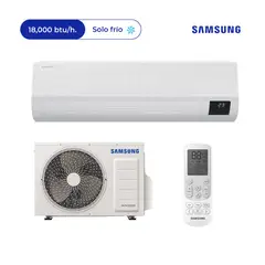 SAMSUNG - Aire Acondicionado Split Pared Windfree de 18000 BTUH Frío