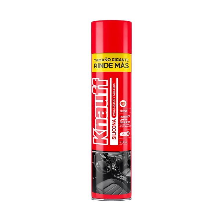 Silicona para Cueros y Tableros Aroma Fresa 750 ml