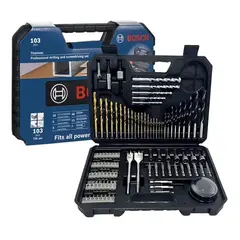 BOSCH - Set Profesional 103 Piezas para Taladro