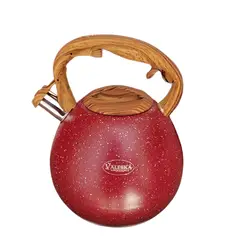 Valeska - Tetera Silbadora Rocavolcanica 5 Litros Inoxidable Ergonómico Valeska