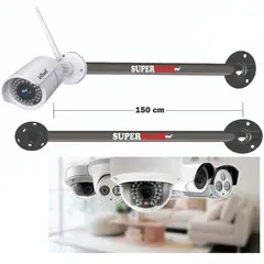 SUPER RACK - Rack Para Cámara de Seguridad Compacta 150 cm de Distancia