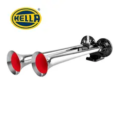 HELLA - Claxon de Aire 24V 2 Cornetas Cromado