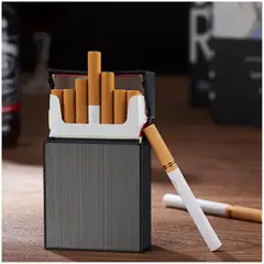 INSPIRA MARKET - Encendedor Estuche Porta Cigarrera