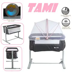 EBABY - Cuna Colecho Tami EB756 -Rosa