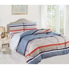 CASATEX - EDREDÓN CON DISEÑO 100% ALGODÓN DE 2 PLZ
