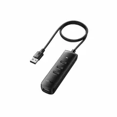 UGREEN - Adaptador Hub USB 4 Puertos Cm416 Black