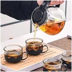 INSPIRA - Jarra Tetera Infusor Filtrante de 800 ml y 4 tazas