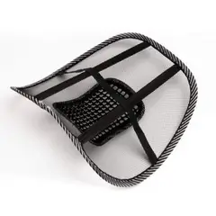 OTTOWARE - COJÍN LUMBAR DE MALLA PARA ASIENTO DE AUTO