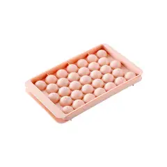 MOLAND - Molde rosa para 33 cubitos de hielo esféricos
