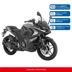 BAJAJ - MOTO PULSAR RS 200 - NEGRO