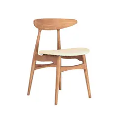 NIHM - Silla de Comedor Hans Leather Cream