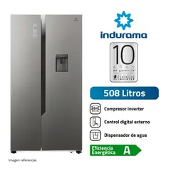 INDURAMA - Refrigeradora Side by Side No Frost 508 Litros RI-788DI Croma