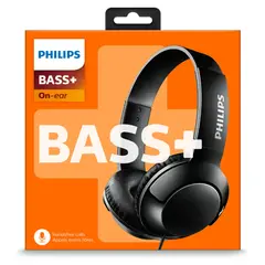 PHILIPS - AUDÍFONOS CON MICRÓFONO NEGRO SHL3075BK