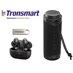 TRONSMART - Combo Parlante Bluetooth T7 y Audifono Onyx Pure