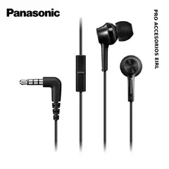 PANASONIC - Auriculares Comfort Fit TCM115 Comodidad y Calidad Negro