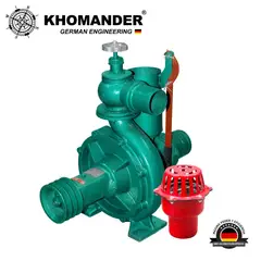 KHOMANDER - BOMBA DE AGUA EJE LIBRE 4X3 PULGADAS ALTA PRESION -