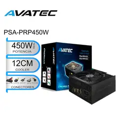 AVATEC - AVATEC FUENTE PODER ENERMAX PSA-PRP 450W REAL