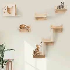 GENERICO - MIUZMORE Pine Cat, juego de 5 muebles.
