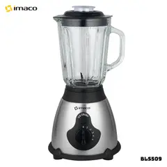 IMACO - LICUADORA 15L 450W ACERO CON VASO DE VIDRIO BLS509