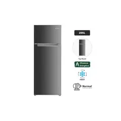 BLACKLINE - Refrigeradora 205L Frost 2PN Inox.