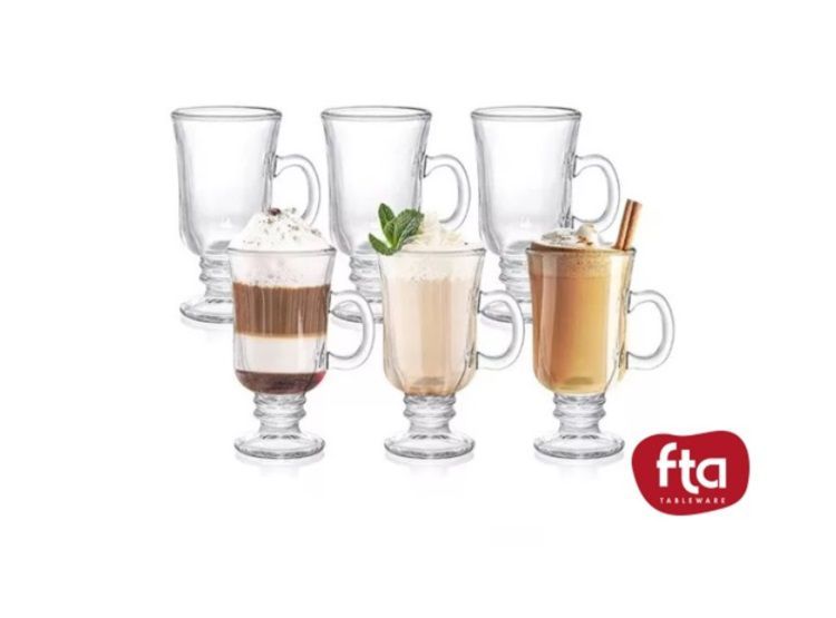 Taza de café X6 de 240 ml - Bill