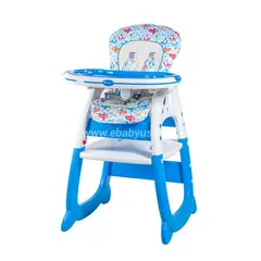 GENERICO - Silla Comedor para Bebé 4en1 Carpeta Escritorio Mesa Mecedor