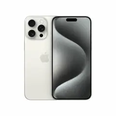 APPLE - IPhone 15 Pro Max 256GB CHIP FISICO - WHITE TITANIUM.