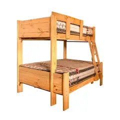 MUEBLES MACRUMO - Camarote Mixto Pino de 1"x 6" Apanelado+ Acabado Barniz