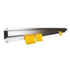 GENERICO - Porta Comandas de Aluminio 90 cm para Restaurante - Riel Sujeta Órdenes Cocina Industrial