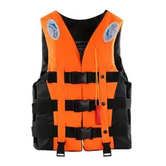 GENERICO - Chaleco Salvavidas de Natación con Silbato Talla XL