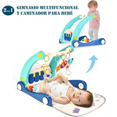 GENERICO - GIMNASIO Y CAMINADOR MULTIFUNCIONAL DIDACTICO PARA BEBE 2EN1