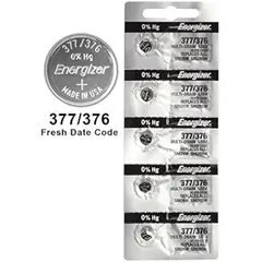 ENERGIZER - PILAS Botón 377 376 BLISTER X 5 UNIDADES