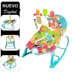 MULTITOP - Silla Mecedora con Vibrador Musical y Toys LEON
