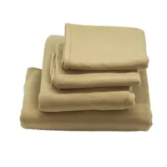 GENERICO - Sábanas de micropolar plaza y media Beige
