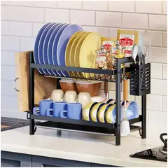 INSPIRA - Escurridor Organizador de platos 2 niveles