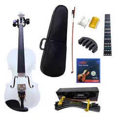 GENERICO - Combo violín estudiante Di Luthier Blanco 4.4