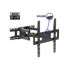 GENERICO - Rack 4 brazos de 32" a 70" con inclinación