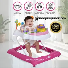 EBABY - Andador con Bandeja Interactiva «VIZANI» Pink