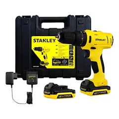 STANLEY - Taladro Percutor 3/8" 10MM 12V + 2 Bat. 1.5Ah + Cargador Sch121S2K-B2