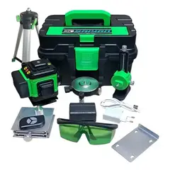 SAIYAN - Nivel Láser Verde 12 Líneas Con Trípode NLLV12