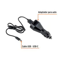 TRUPER - Lampara De Led 2000lm Recargable Alta Potencia