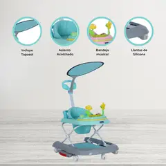 BAMBINO - Andador Mecedora 4 en 1 «BAMBINO X5» Blue