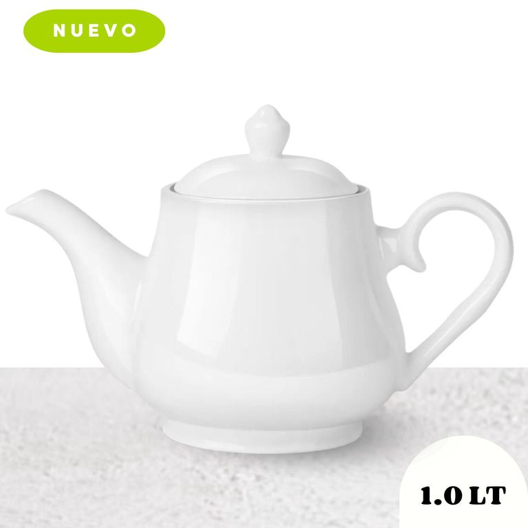 Tetera de Loza de 1lt
