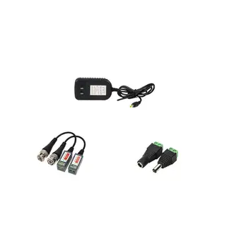 GENERICO - ACCESORIOS CAMARAS SEGURIDAD FUENTE 12V 1AMP PAR DC BALUN