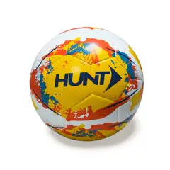 HUNT - Balón de Fútbol Master Anaranjado N° 5